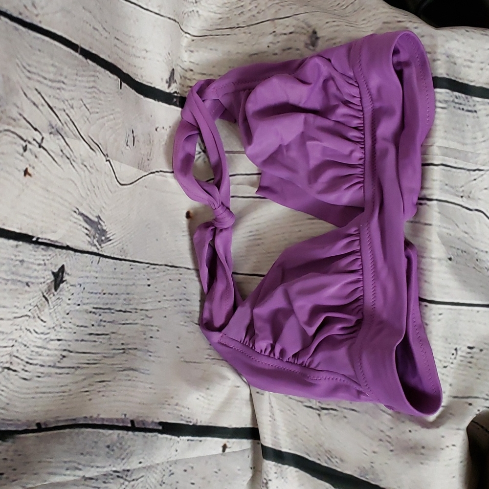 J.Crew swim top size M D cup